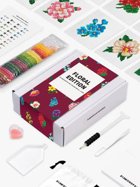 Mini Meesterwerken - Bloemen 2.0 (Set van 12)