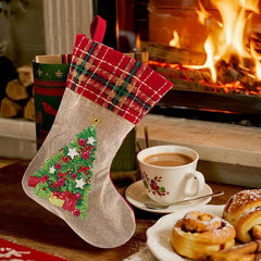 diamond painting kerstsokken - kerstboom set – afbeelding 2