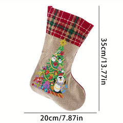 diamond painting kerstsokken - kerstboom set – afbeelding 6