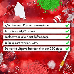 diamond painting mystery box - kerst – afbeelding 2