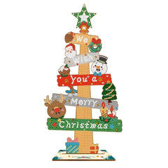 diamond painting ornament - merry christmas – afbeelding 1