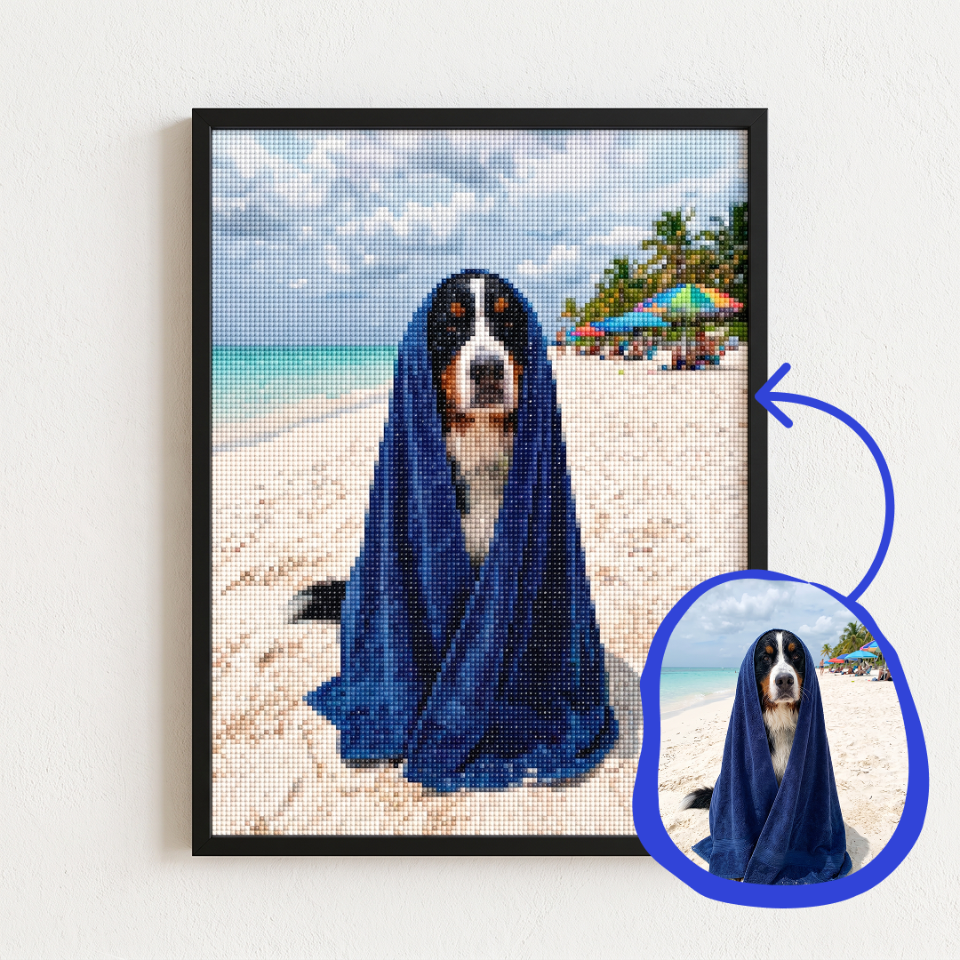 Diamond Painting Eigen Foto - Upload uw eigen foto