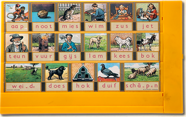 diamond painting aap noot mies – hoogeveen 1967 gebaseerd op M.B. Hoogeveen uit 1967–1975