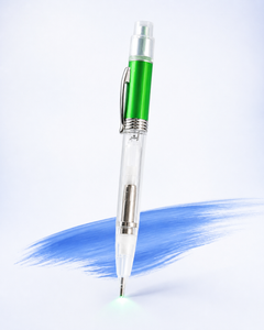 Groene diamond painting pen met LED-licht