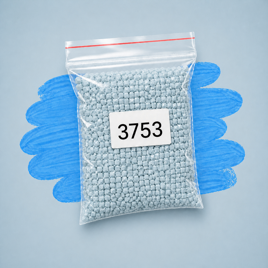 Zakje diamond-paintingsteentjes met kleurcode DMC 3753