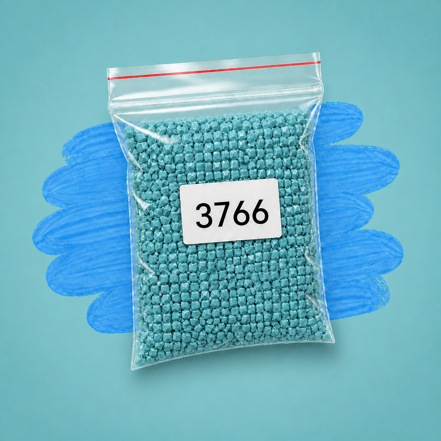 Zakje diamond-paintingsteentjes met kleurcode DMC 3766