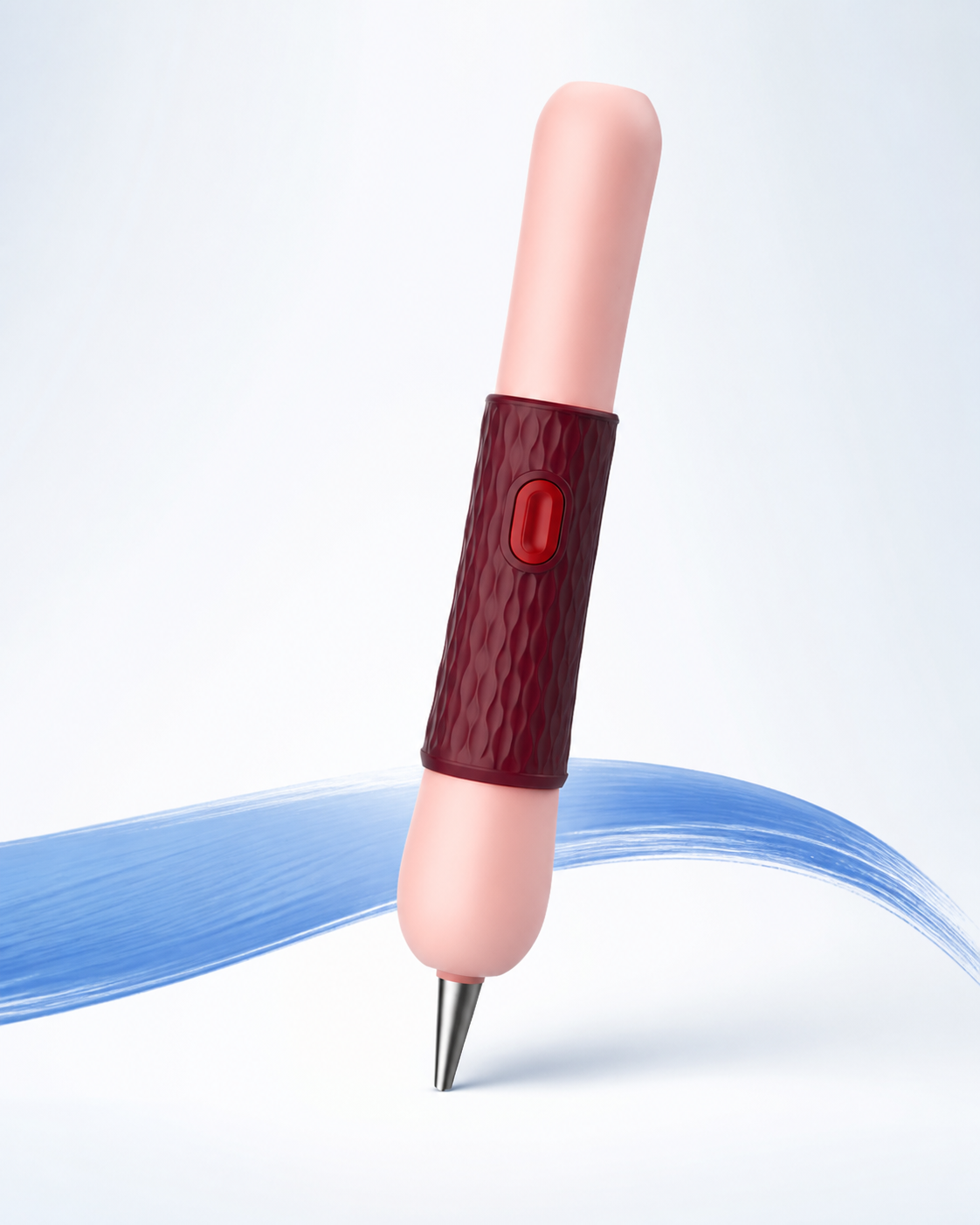 Lichtroze extra stille ergonomische elektrische diamond painting pen