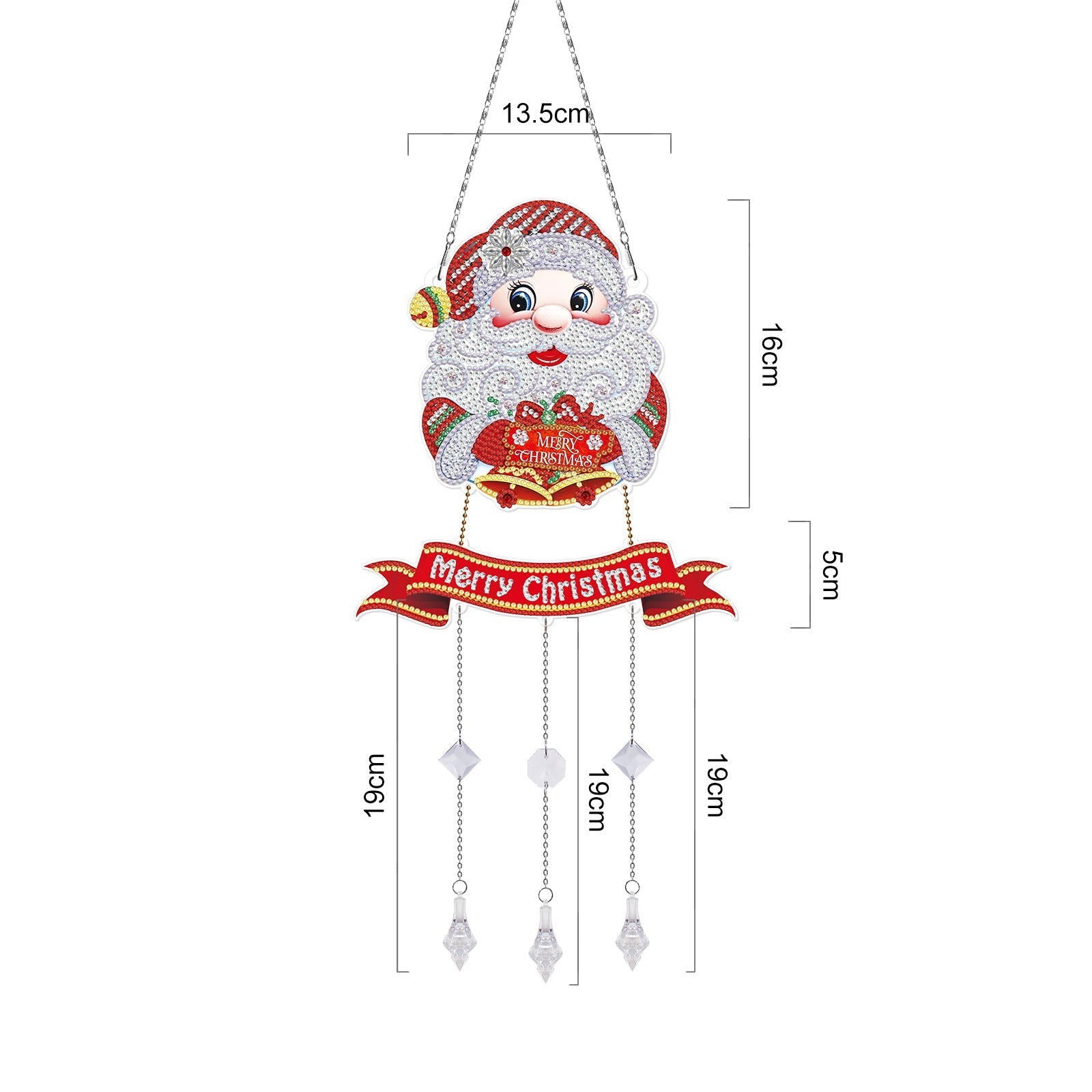 diamond painting kerstman – dromenvanger – afbeelding 2
