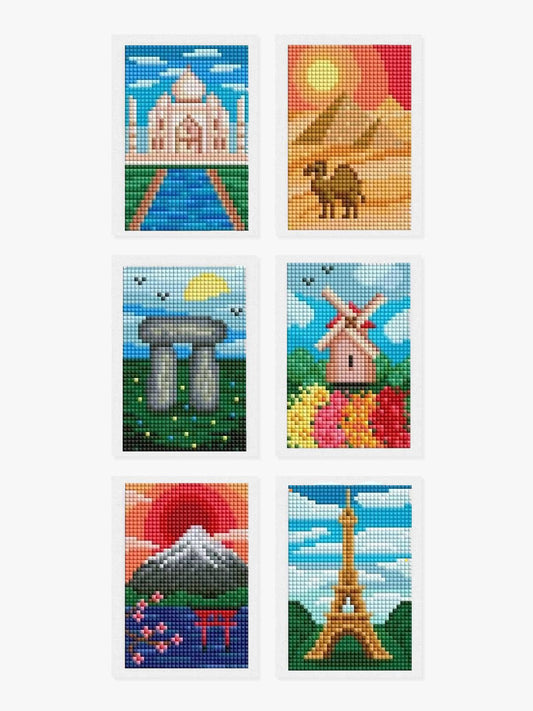 Mini Meesterwerken - Around the World (Set van 6)