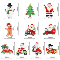 diamond painting kerst hangers 10 stuks – afbeelding 3