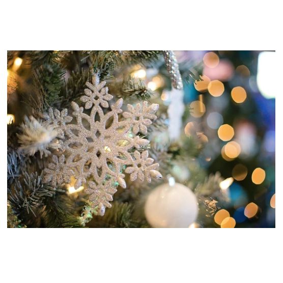 diamond painting - kerstkristal – afbeelding 1
