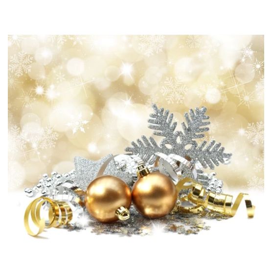 diamond painting - kerstkristal – afbeelding 1
