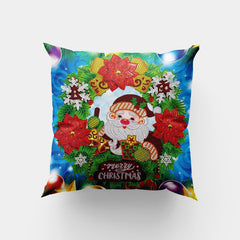 diamond painting merry christmas – kussen – afbeelding 1