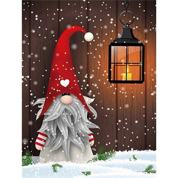 diamond painting - kerstman – afbeelding 1