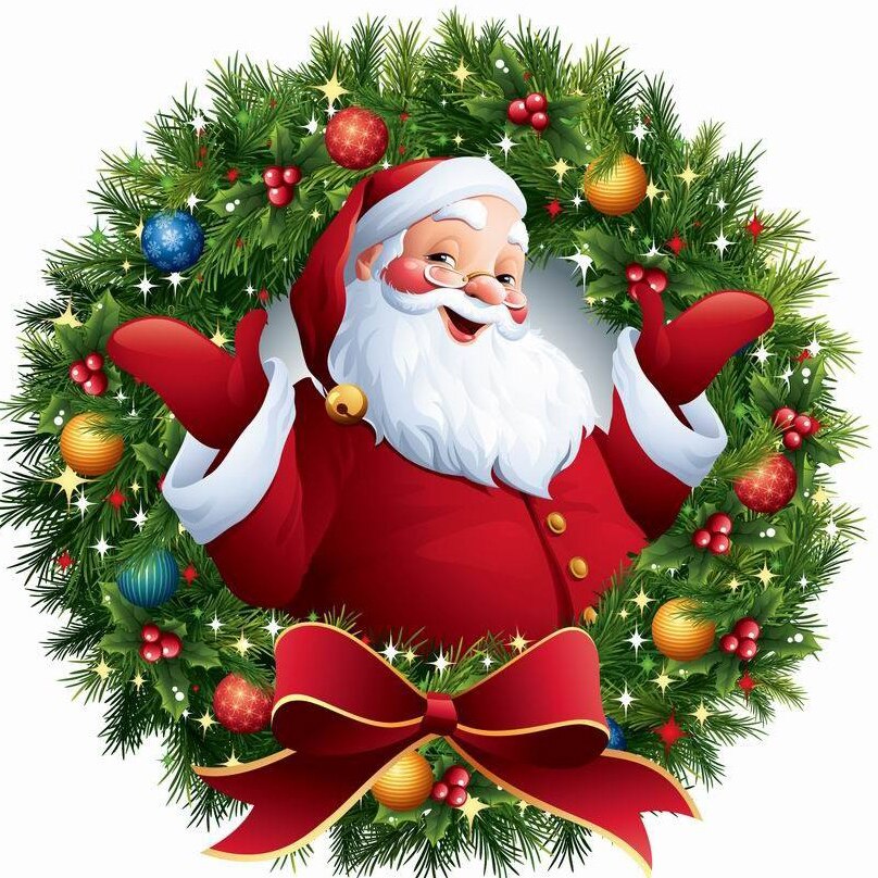 diamond painting - kerstman – afbeelding 1