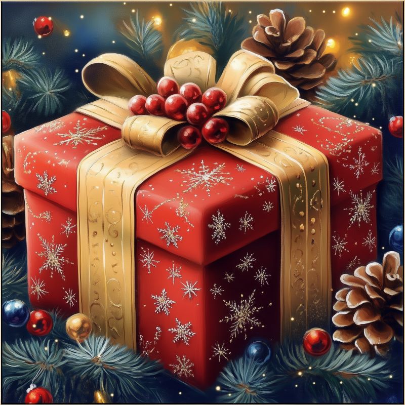 diamond painting - prachtig kerstcadeau – afbeelding 1