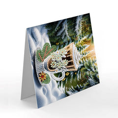diamond painting premium kerstkaarten – 12 stuks – afbeelding 6