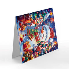 diamond painting premium kerstkaarten – 12 stuks – afbeelding 5