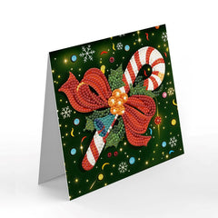 diamond painting premium kerstkaarten – 12 stuks – afbeelding 8