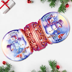 diamond painting premium kerstkaarten – 8 stuks – afbeelding 5