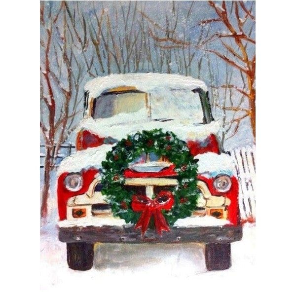 diamond painting - rode eend – afbeelding 1