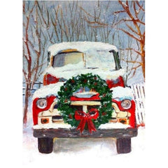 diamond painting - rode eend – afbeelding 1