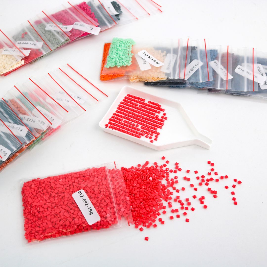 diamond painting - sneeuwpop beertje muts – afbeelding 4
