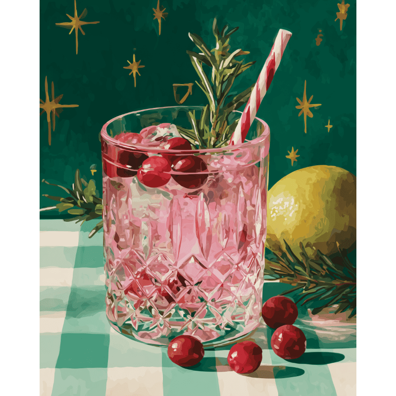 diamond painting - veenbessenplezier – afbeelding 1