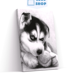 Diamond Painting Puppy met bal - SEOS Shop®