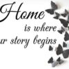 Diamond Painting - Home is where our Story begins - 30x25 cm - FULL - Volledig