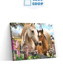 Diamond Painting Prachtige Paarden – SEOS Shop®