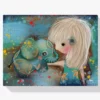 Dimond Painting Olifant met meisje – SEOS Shop®