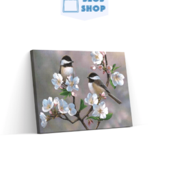 Diamond Painting Pakket Vogels op een Bloesem – SEOS Shop ®