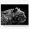 Diamond Painting Luipaard zwart wit – SEOS Shop ®