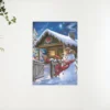 Diamond Painting Sneeuwpop voor kersthuisje – SEOS Shop ®