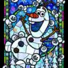 Olaf sneeuwpop