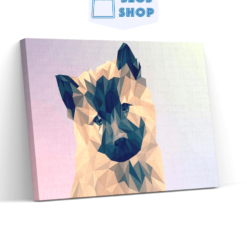 Diamond Painting Puppy Vector tekening - SEOS Shop ®