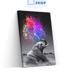 Diamond Painting Colorful Elephant - SEOS Shop ®