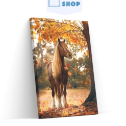 Diamond Painting Paard onder boom - SEOS Shop ®