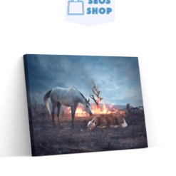 Diamond Painting Paarden rusten uit - SEOS Shop ®