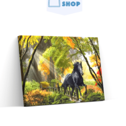 Diamond Painting Paard in het bos - SEOS Shop ®
