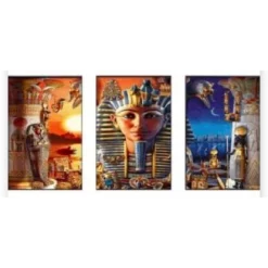 Diamond Painting Egyptisch Cleopatra 3 luik