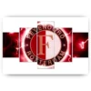 Diamond Painting Feyenoord logo 5 luik