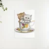 Diamond Painting Kittens in een theekopje – SEOS Shop ®