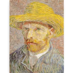 Diamond Painting Portret Vincent van Gogh met Strohoed - SEOS Shop ®