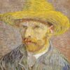 Portret Vincent van Gogh met Strohoed