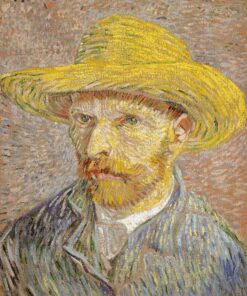 Portret Vincent van Gogh met Strohoed