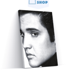 Diamond Painting Elvis Presley in zwart wit - SEOS Shop ®