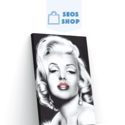 Diamond Painting Marilyn Monroe in zwart wit - SEOS Shop ®