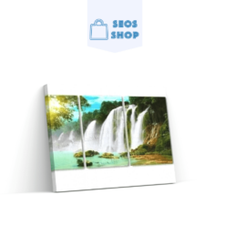 Diamond Painting Mooie waterval 3 luik - SEOS Shop ®